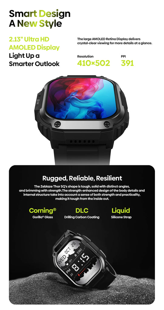 Zeblaze Thor SQ 4G Smartwatch Price in Pakistan