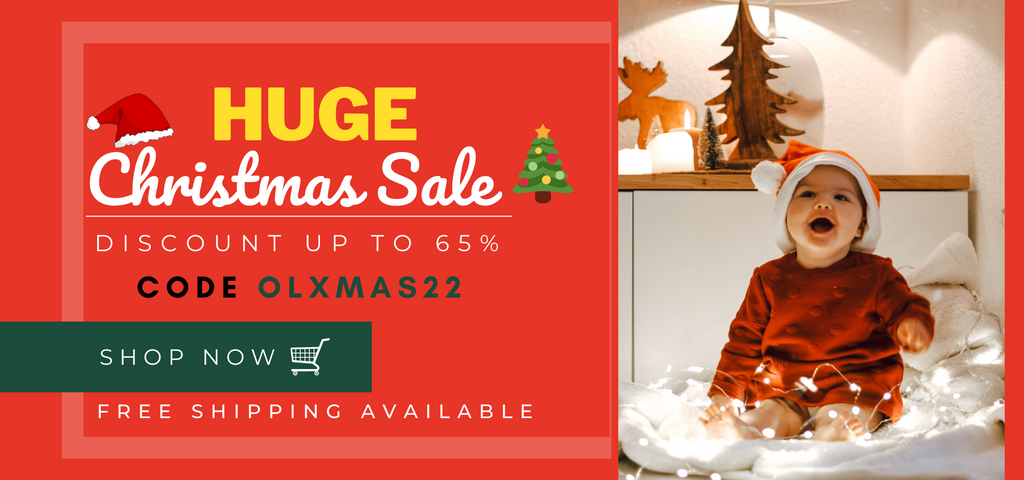 Image contains the Christmas Sale up to 65% offered by OleOle Baby Shop