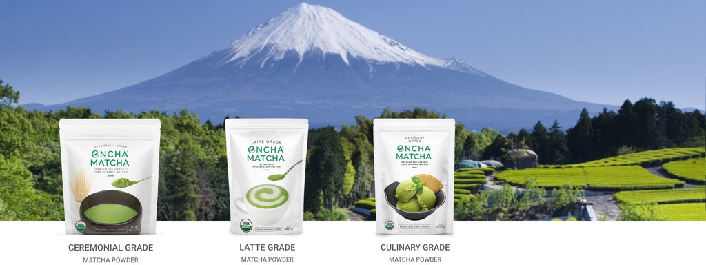 Organic matcha tea