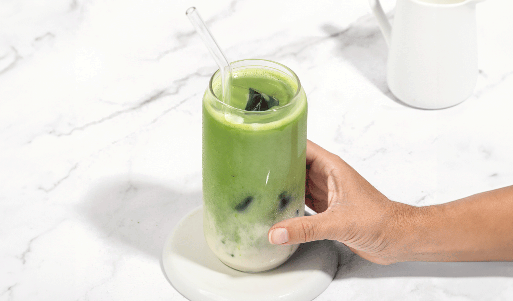 Encha matcha latte