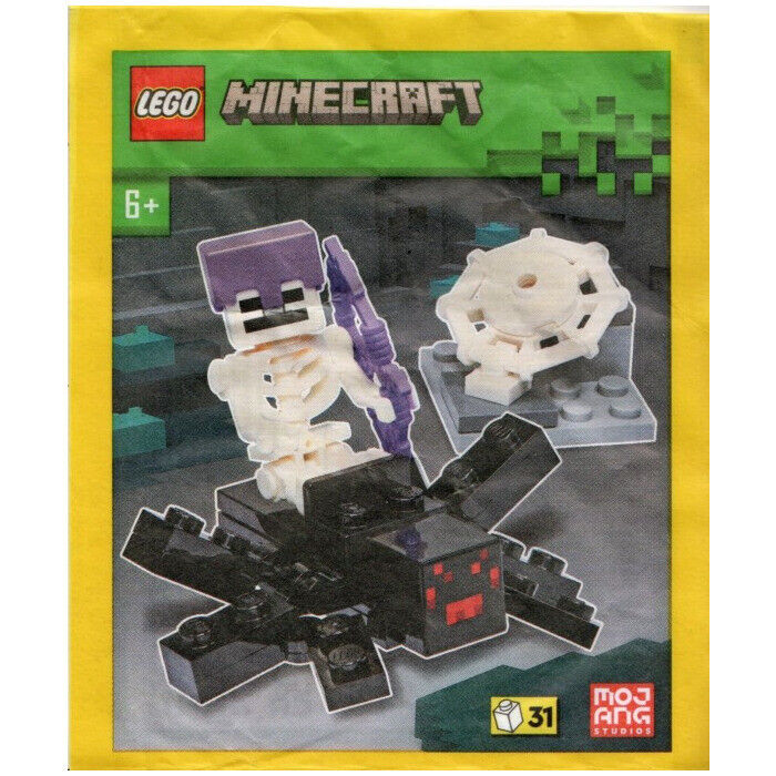 LEGO Minecraft Spider and Skeleton Paper Bag 662307 (SEALED)