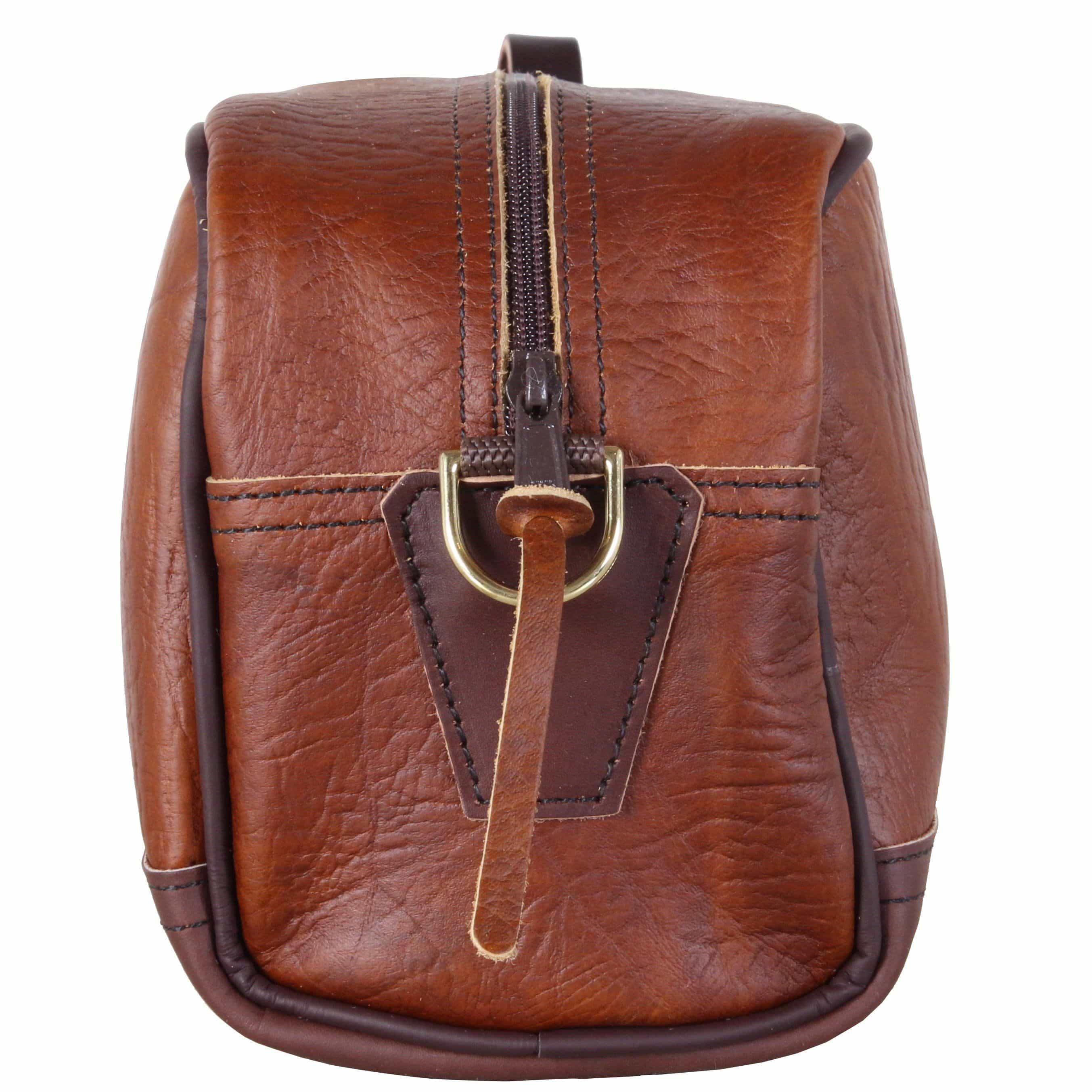 Bison Leather Sportsman's Kit Bag