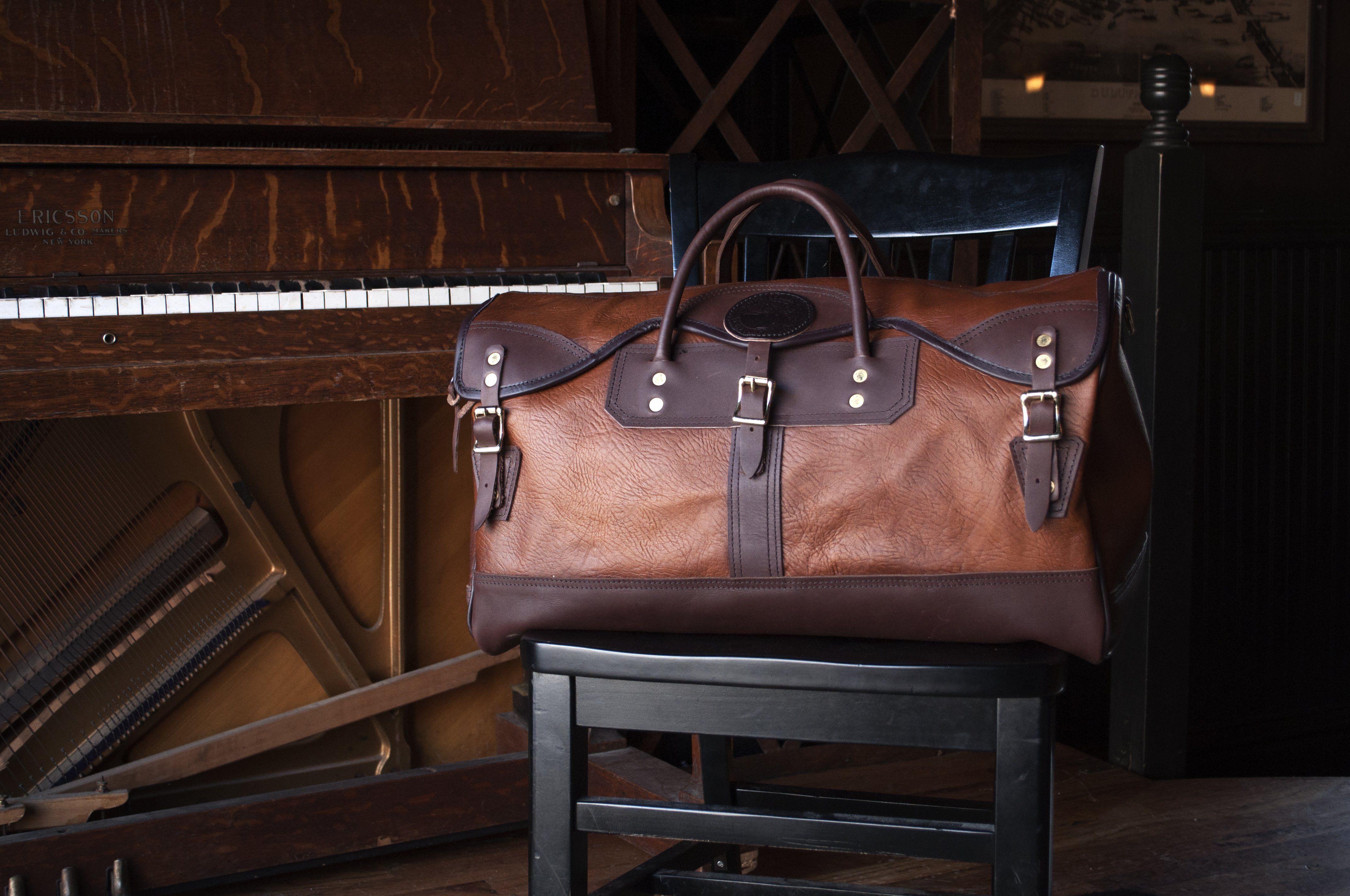 Bison Leather Sportsman's Duffel