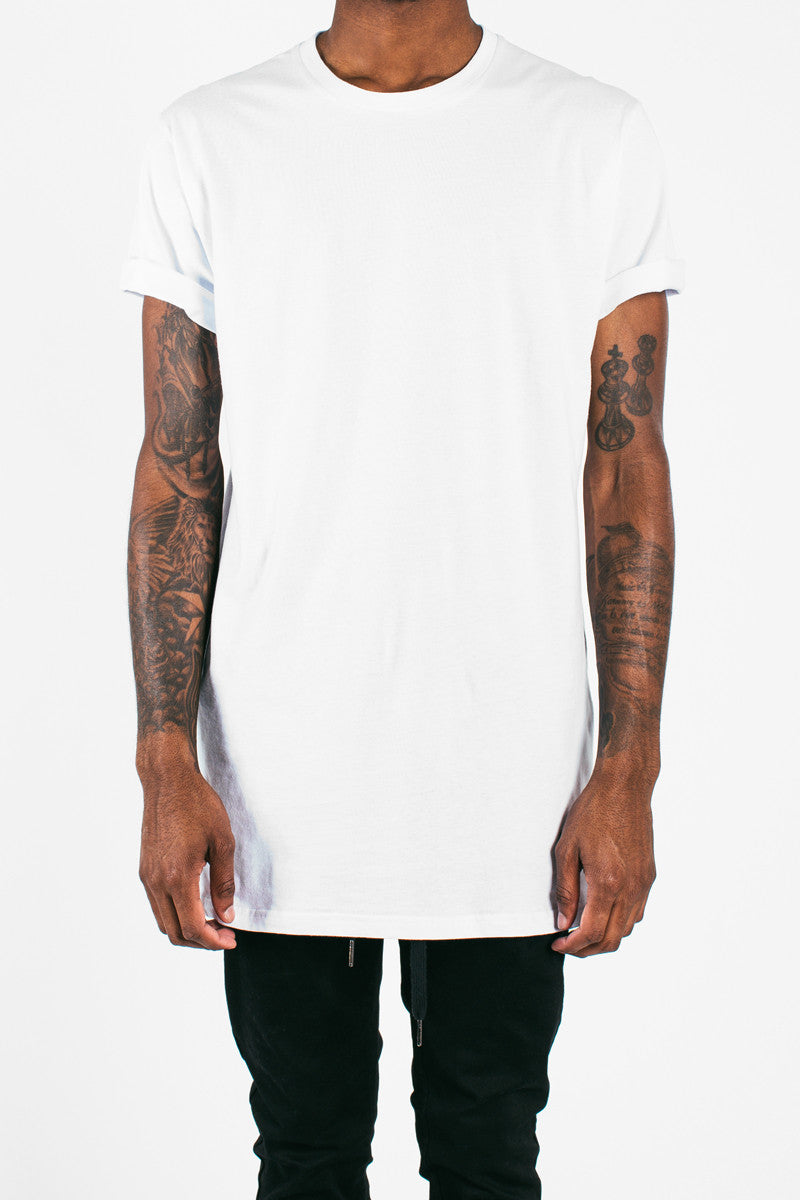 Long Fit Tee | White – STHEART