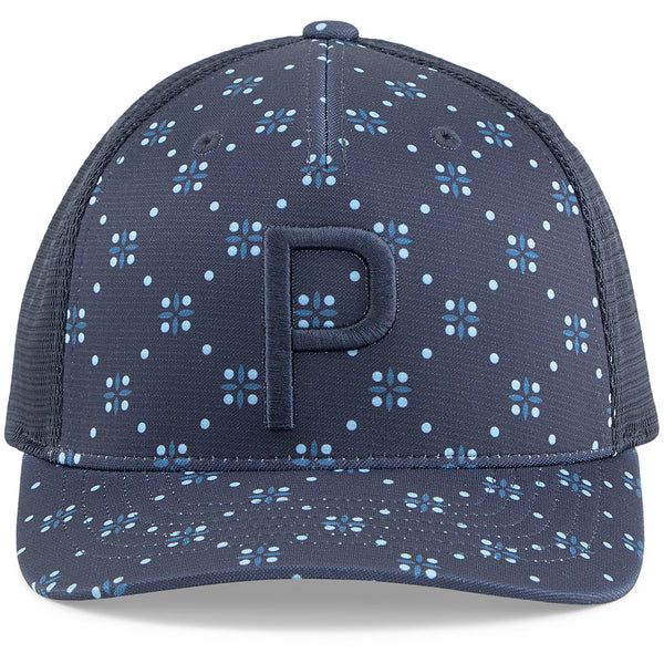 Puma Pineapple Trucker P Cap - Navy Blazer/Flat Light Gray