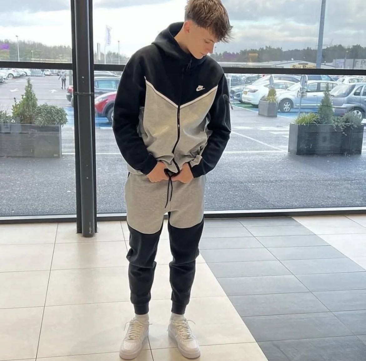 nike drip tracksuit