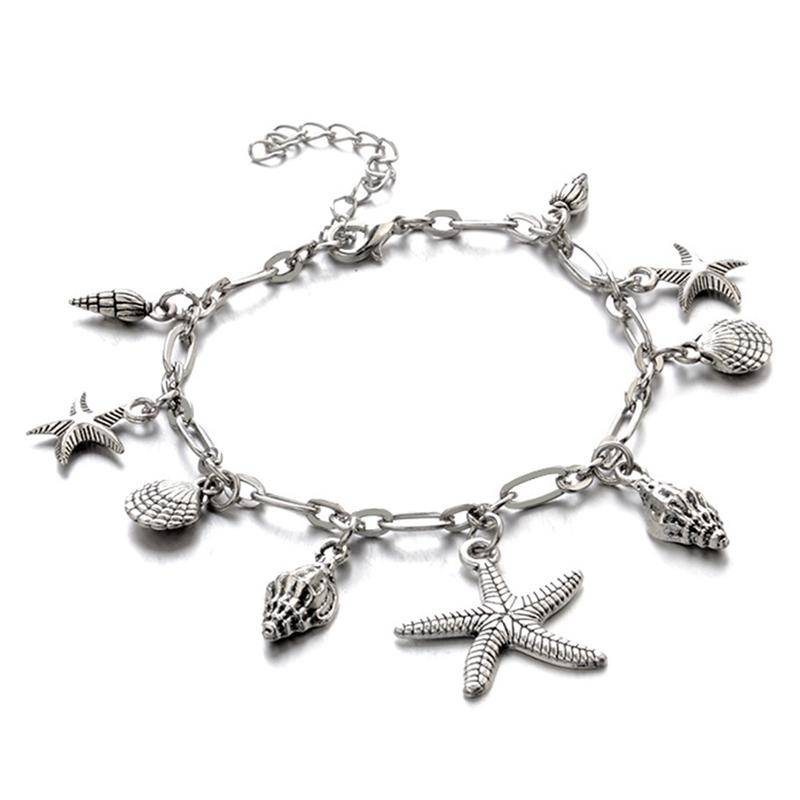 Sea Treasures Silver Shell Bracelet for Women