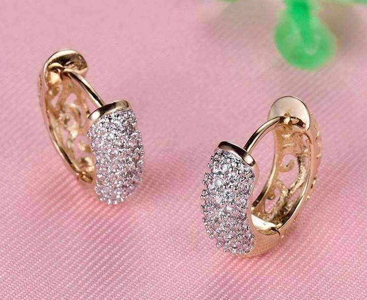 OB Youthful Collection - Petite Diamond Pave Platinum or 18K Yellow Go ...