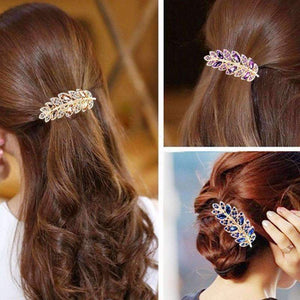 gold hair barrette