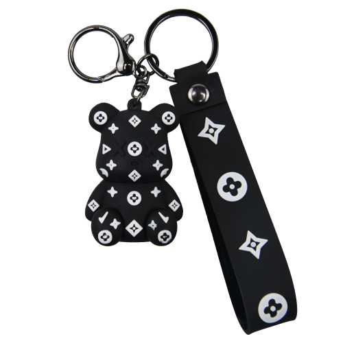 LV White Bear Brick Keychain – Charm Popper