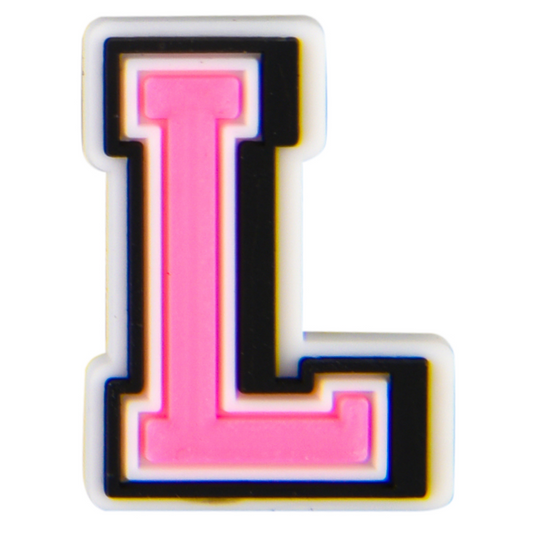 the letter l in pink