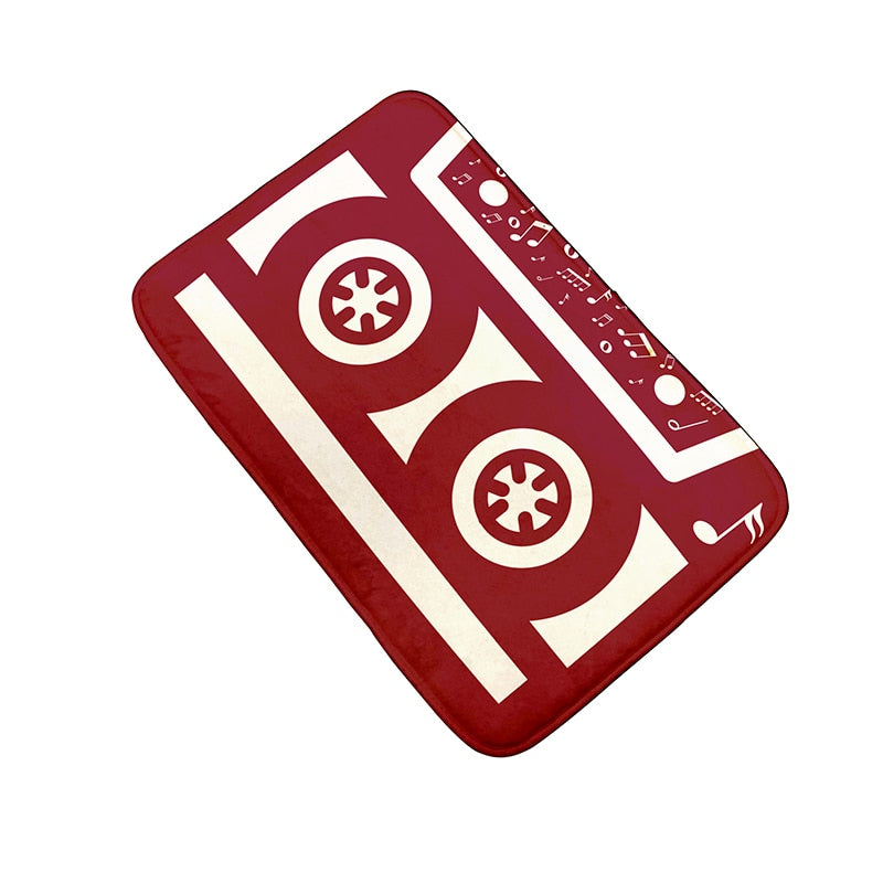 Retro-Inspired Cassette Rug (15.75x23.62in)