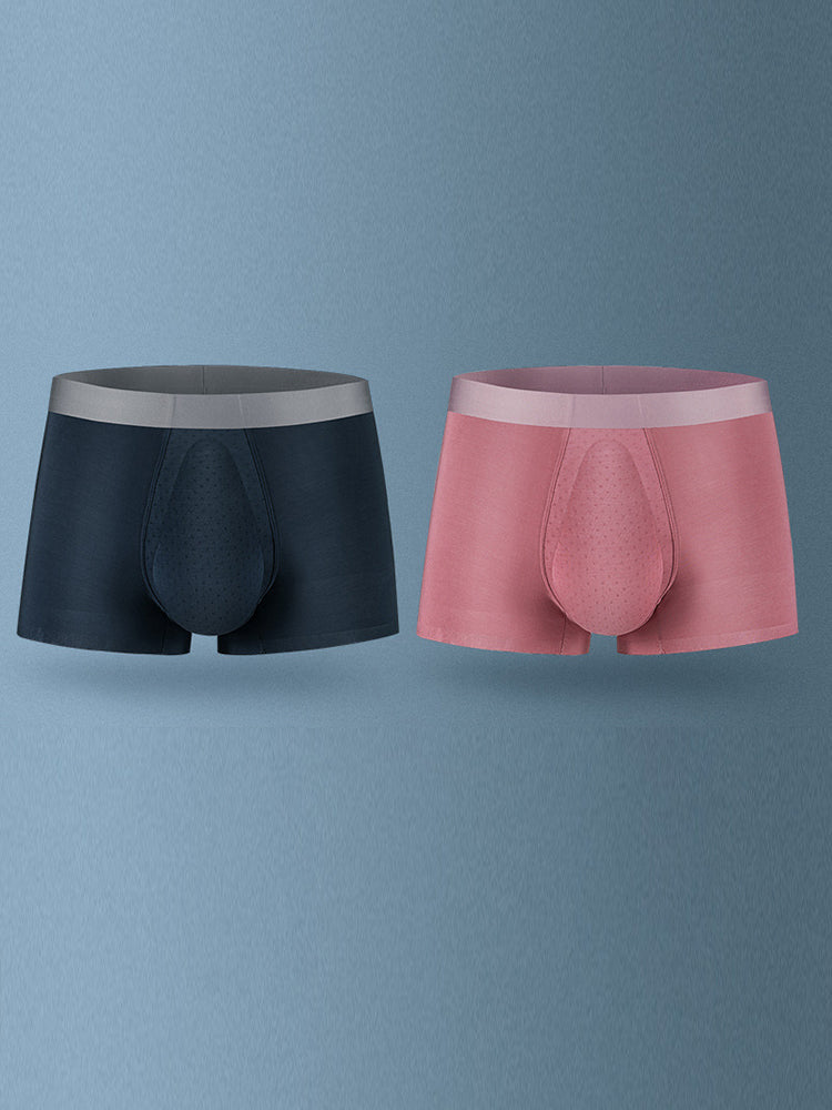 Mens Organic Latex Support Pouch Boxer Briefs | Mr Saker