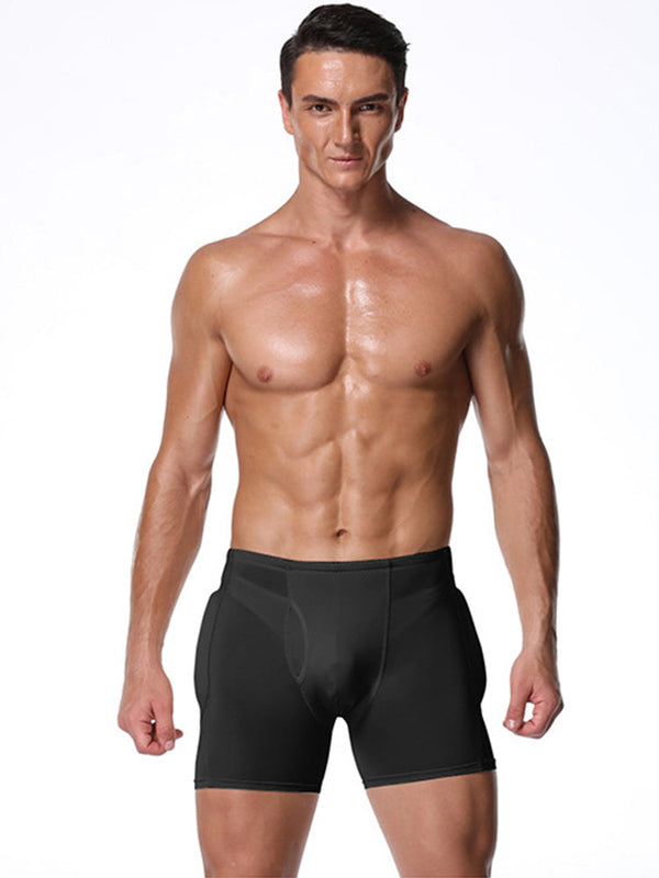 XS-6XL Men Tummy Control Shorts High Waist Slimming Underwear Male