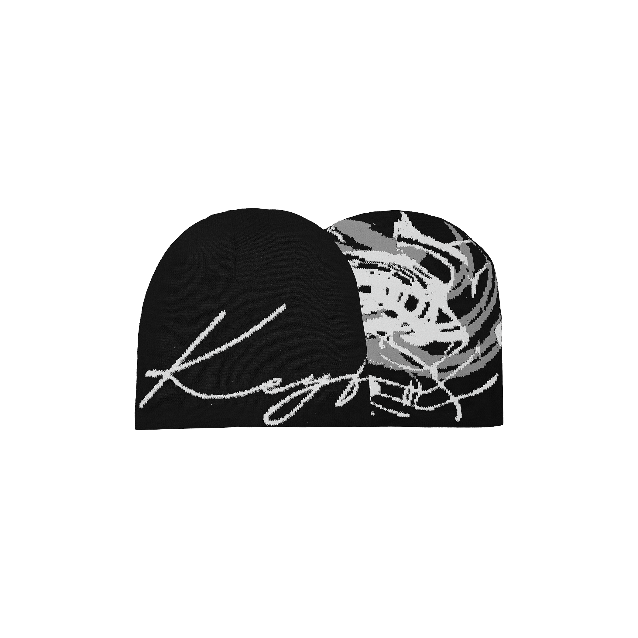Beanie Reversible Negro S25