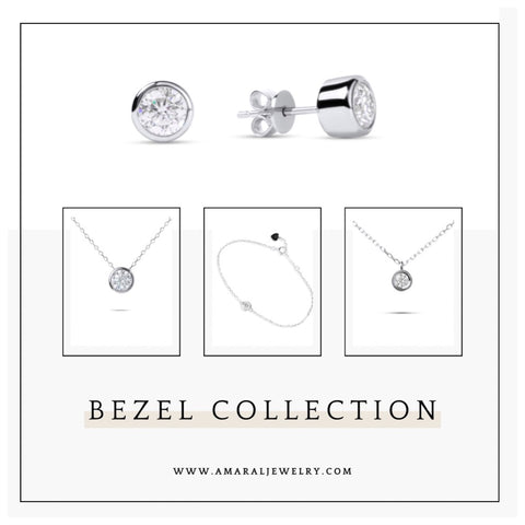 Amaral Bezel Collection image with jewelry pictures