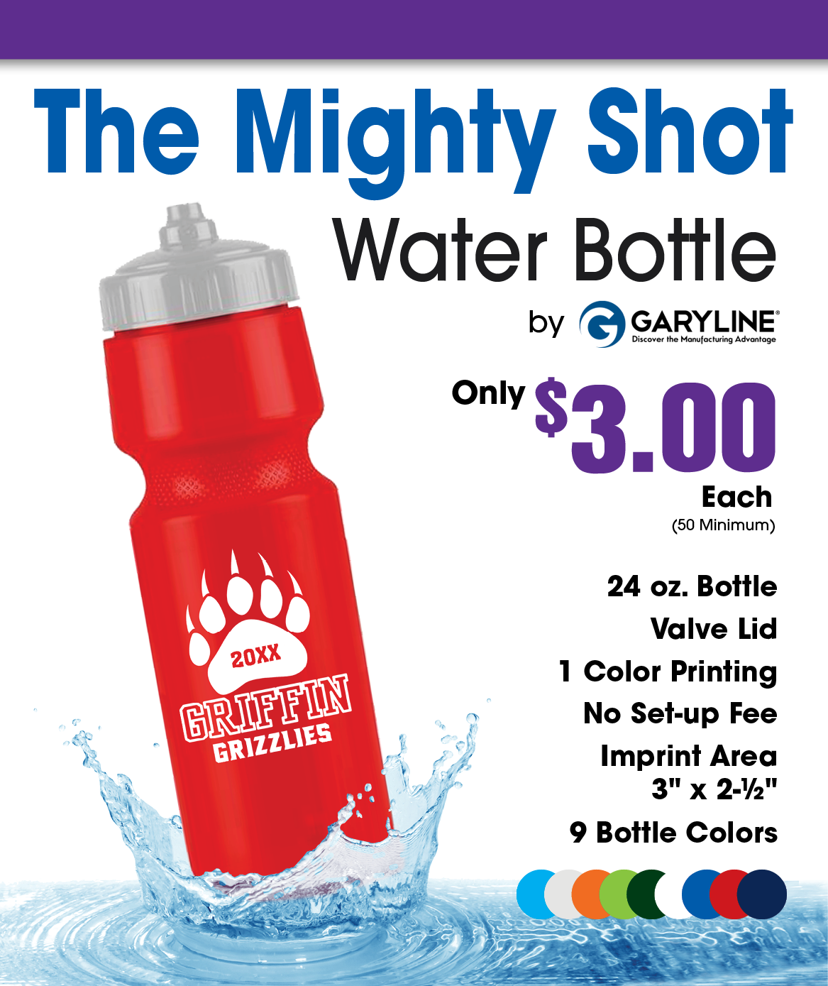 The Mighty Shot Water Bottle Offer