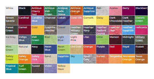 gildan-color-chart
