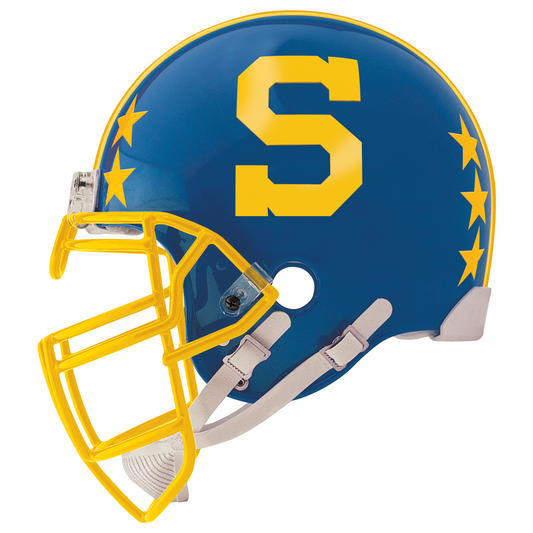 Football Helmet Side Decals – Rams Horns – Game Day Skinz