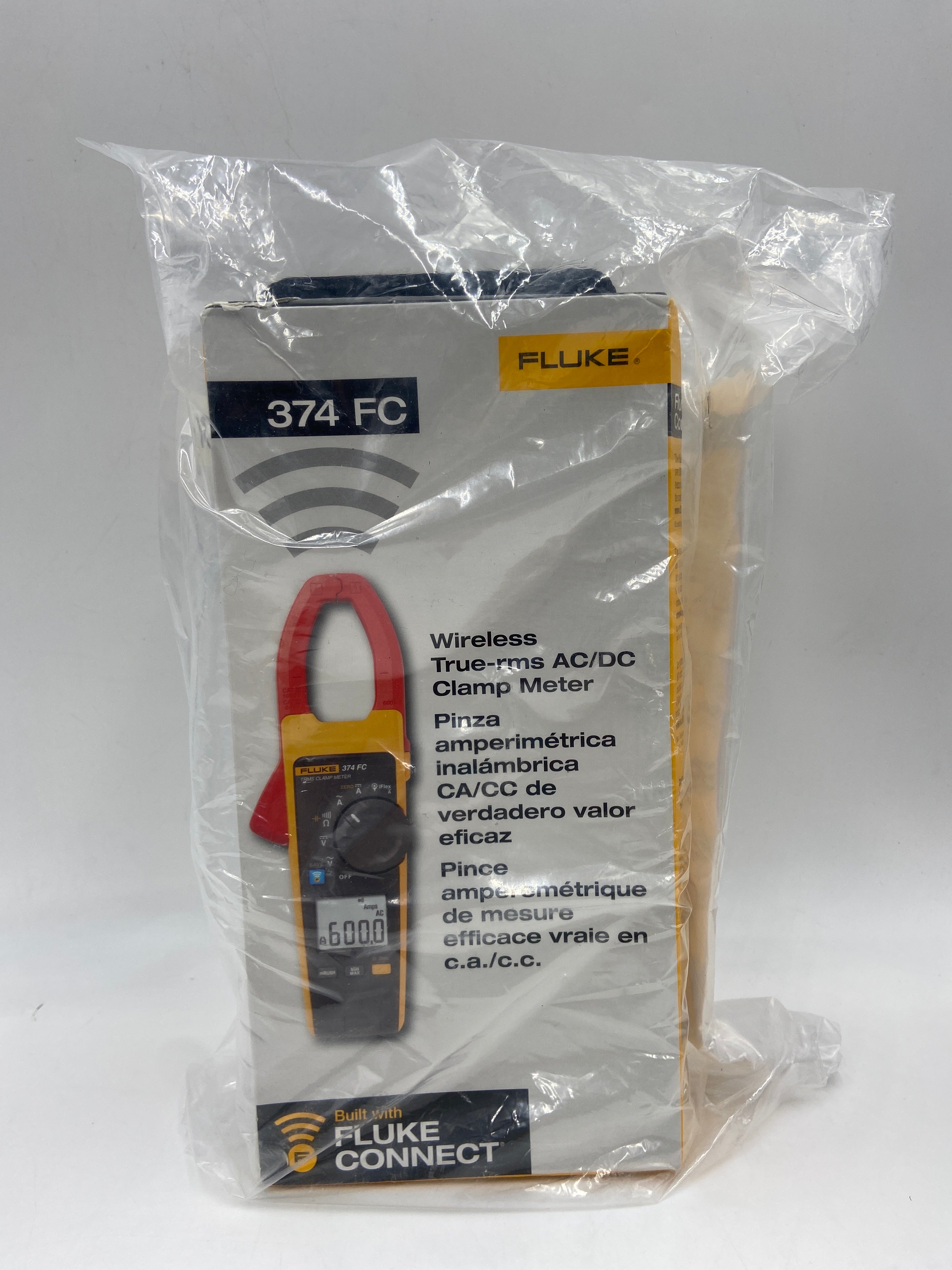 New Fluke 374 FC True-RMS AC/DC Clamp Meter