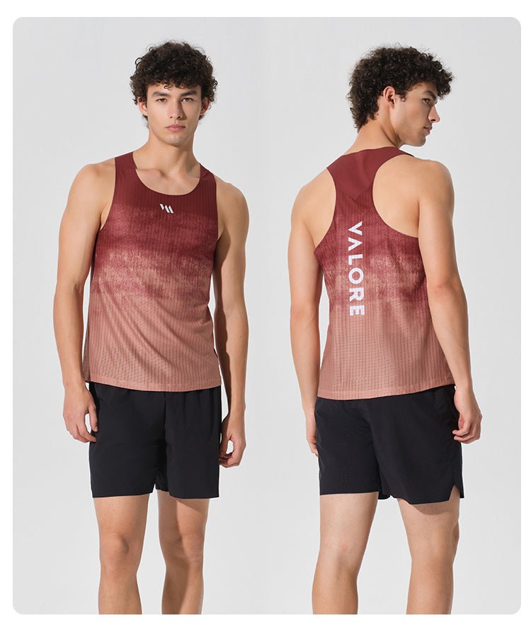 mens running singlet
