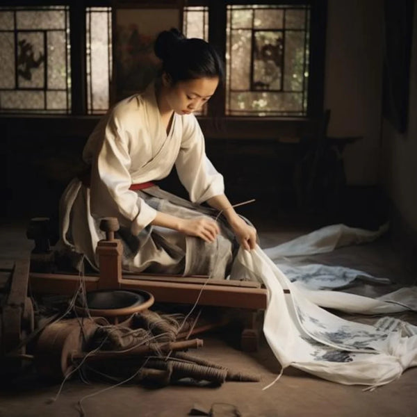 Fabrication traditionnelle de la soie