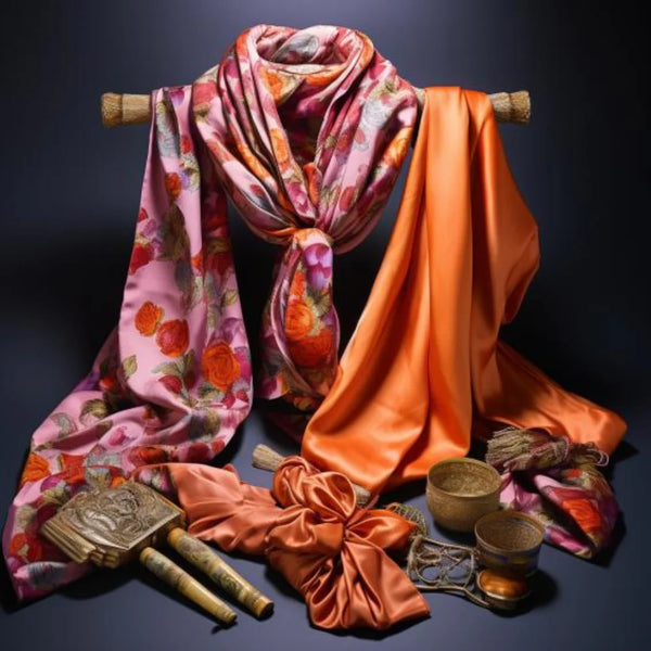 Vêtements et accessoires en soie