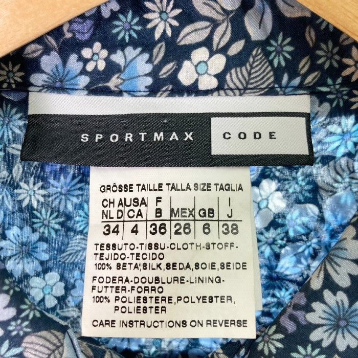 SALE／75%OFF】 SPORTMAX CODE マックスマーラ 薔薇 バラ シルク