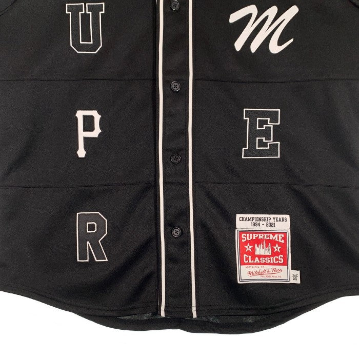 SUPREME シュプリーム 21AW Mitchell＆Ness Patchwork Baseball Jersey