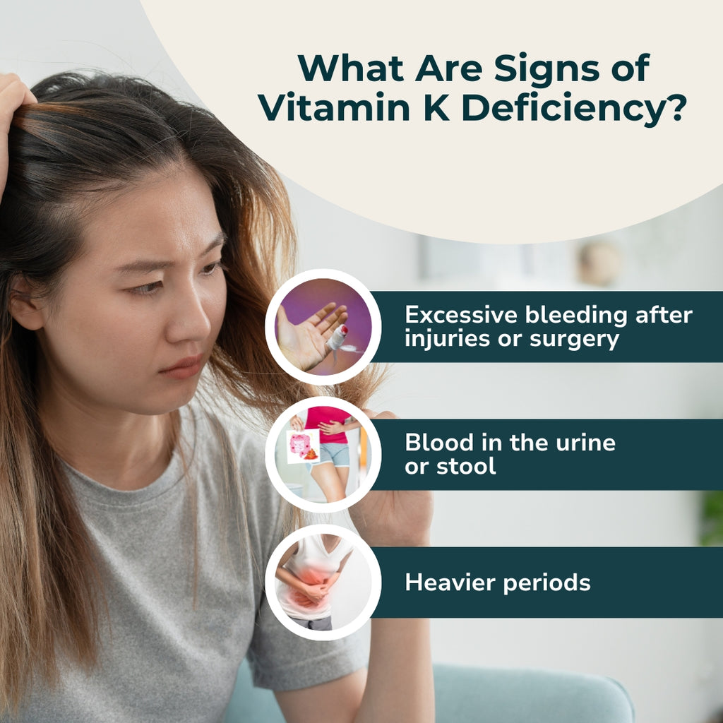 Signs of Vitamin K Deficiency