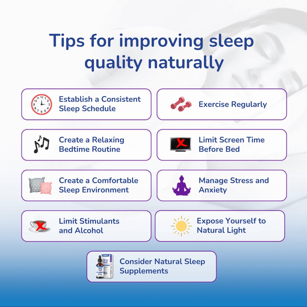 Tips to improve sleep quality