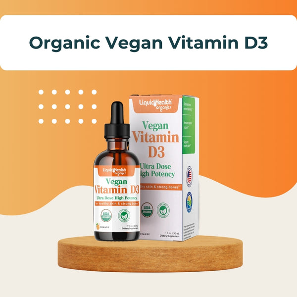 Organic Vegan Vitamin D3 formula