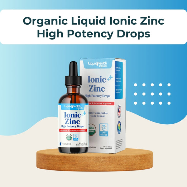 Ionic Zinc High Potency Drops formula