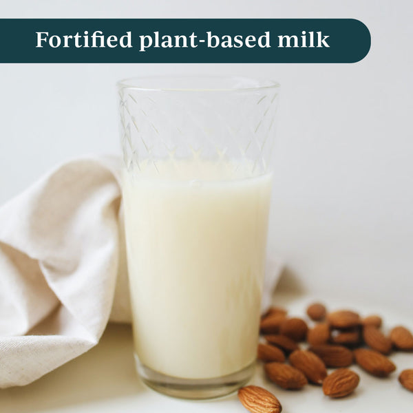 Fortified plant-based milk