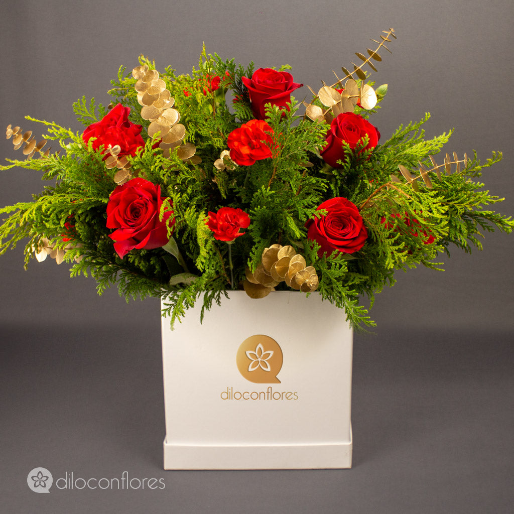 Bella navidad - Arreglos florales para navidad a domicilio – Dilo con Flores