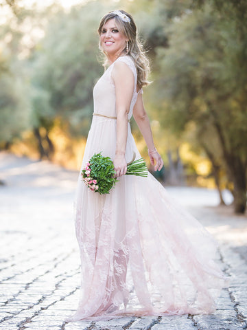 Efi's Vintage Rose Wedding Gown