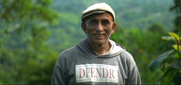 A happy Nepali Farmer