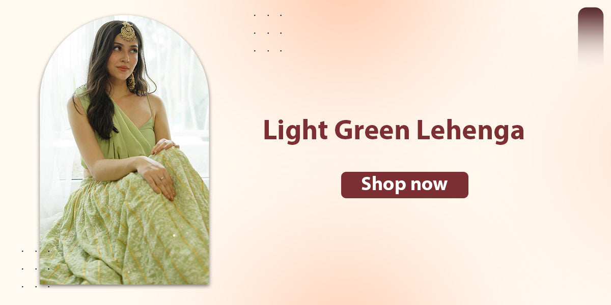  Light Green Lehenga