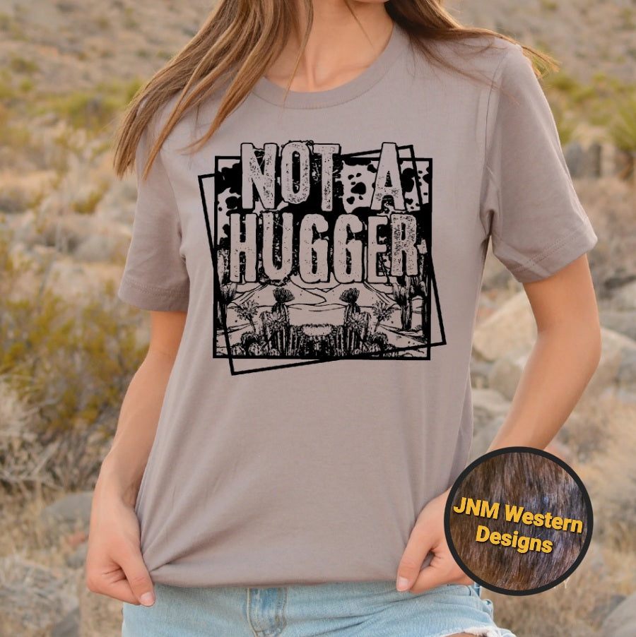 Not A Hugger Screen Print