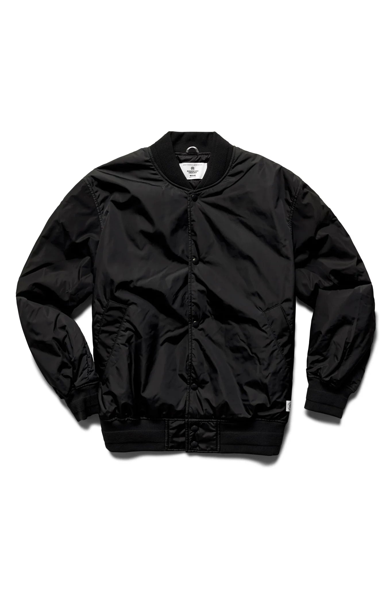 Econyl Satin Nylon Stadium Jacket – Ray Rickburn