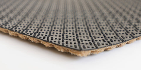 Rubber backed mats like this WaterHog Luxe are excellent outdoor doormats due to the durability of rubber.