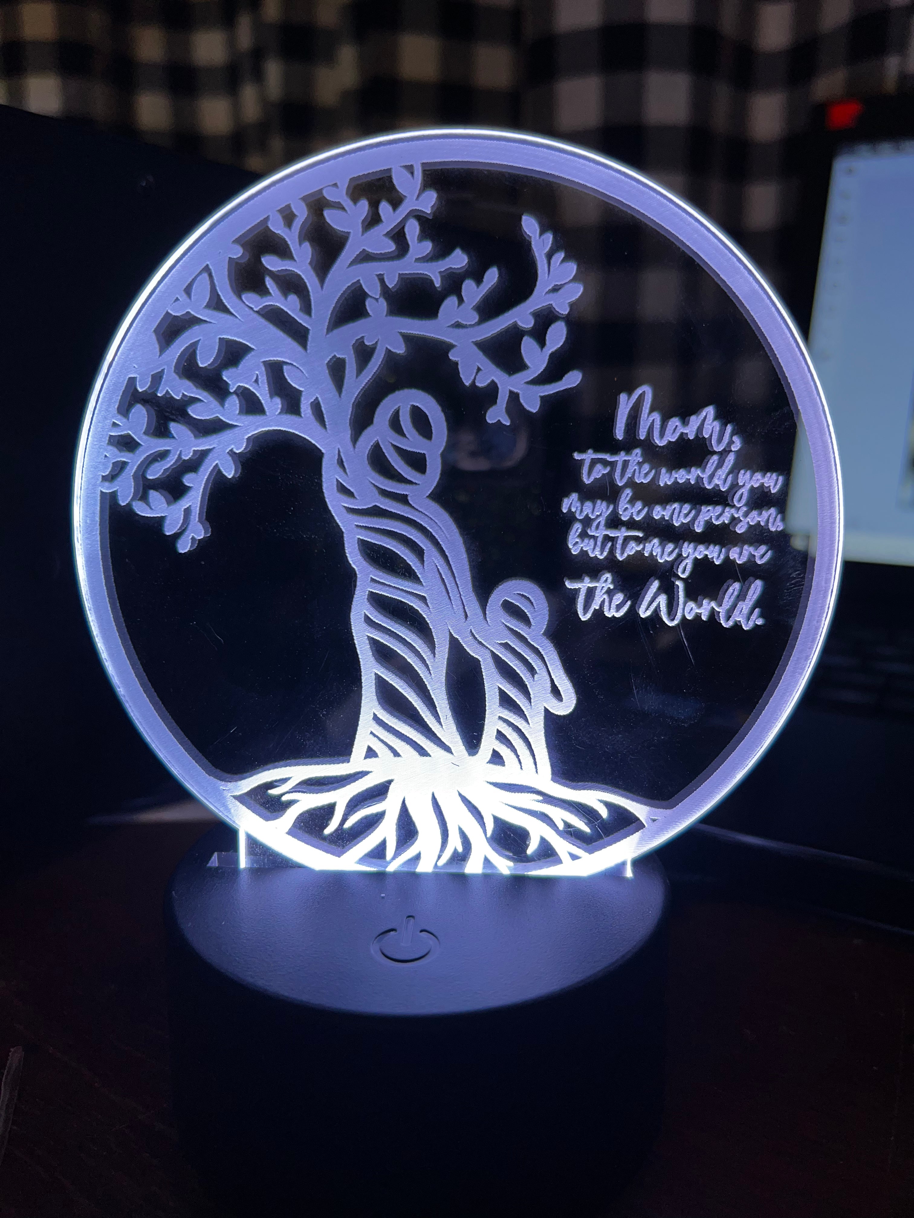 MOM TREE LED NIGHT LIGHT SET