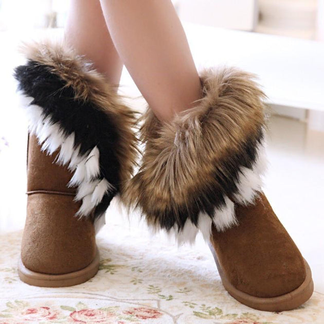 boots with fur