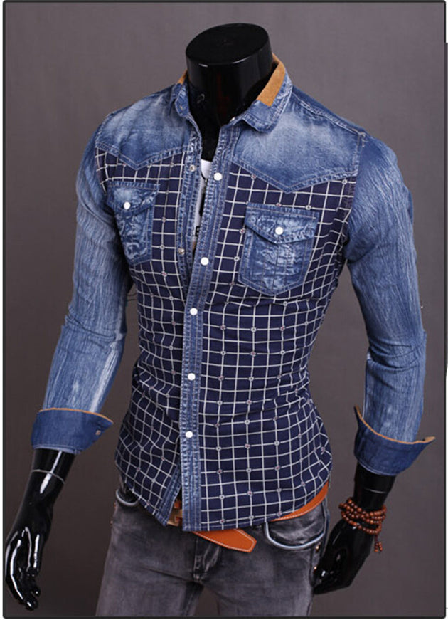 Men's Plaid Short Sleeve Fashion Shirt | TrendSettingFashions