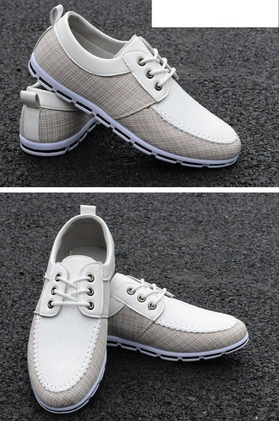 Men's Flats Lace Up Classic Canvas Shoes