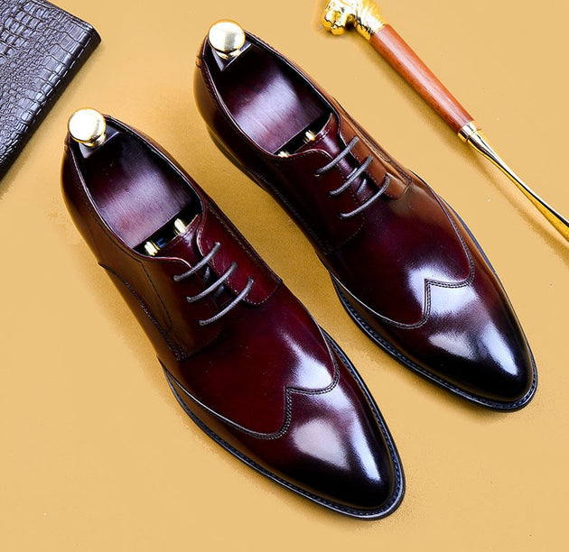 Men's Oxford Italian Dress Shoes Up To Size 11 | TrendSettingFashions