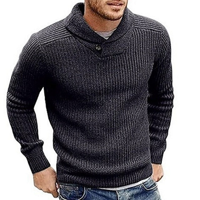 Men's Winter Warm Knitted Sweater Up To 2XL | TrendSettingFashions