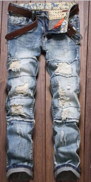 size 40 ripped jeans