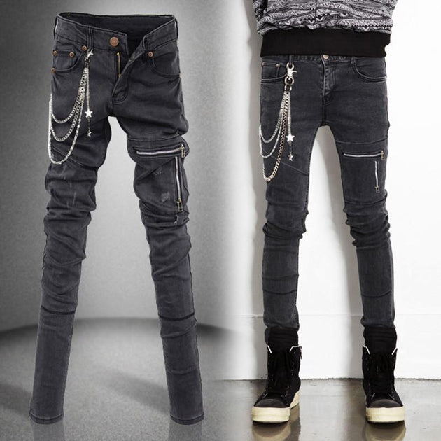 Chain Me Up Jeans | TrendSettingFashions