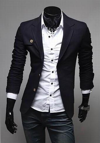 Men's Classic Single Breasted Blazer In 3 Colors - TrendSettingFashions